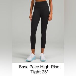 Base pase high rise legging tights